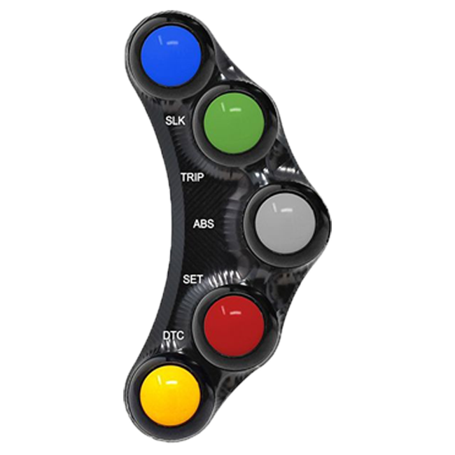 Carrera de interruptor de dirección izquierda JetPrime BMW S1000RR (09-14) JP PLSR 028