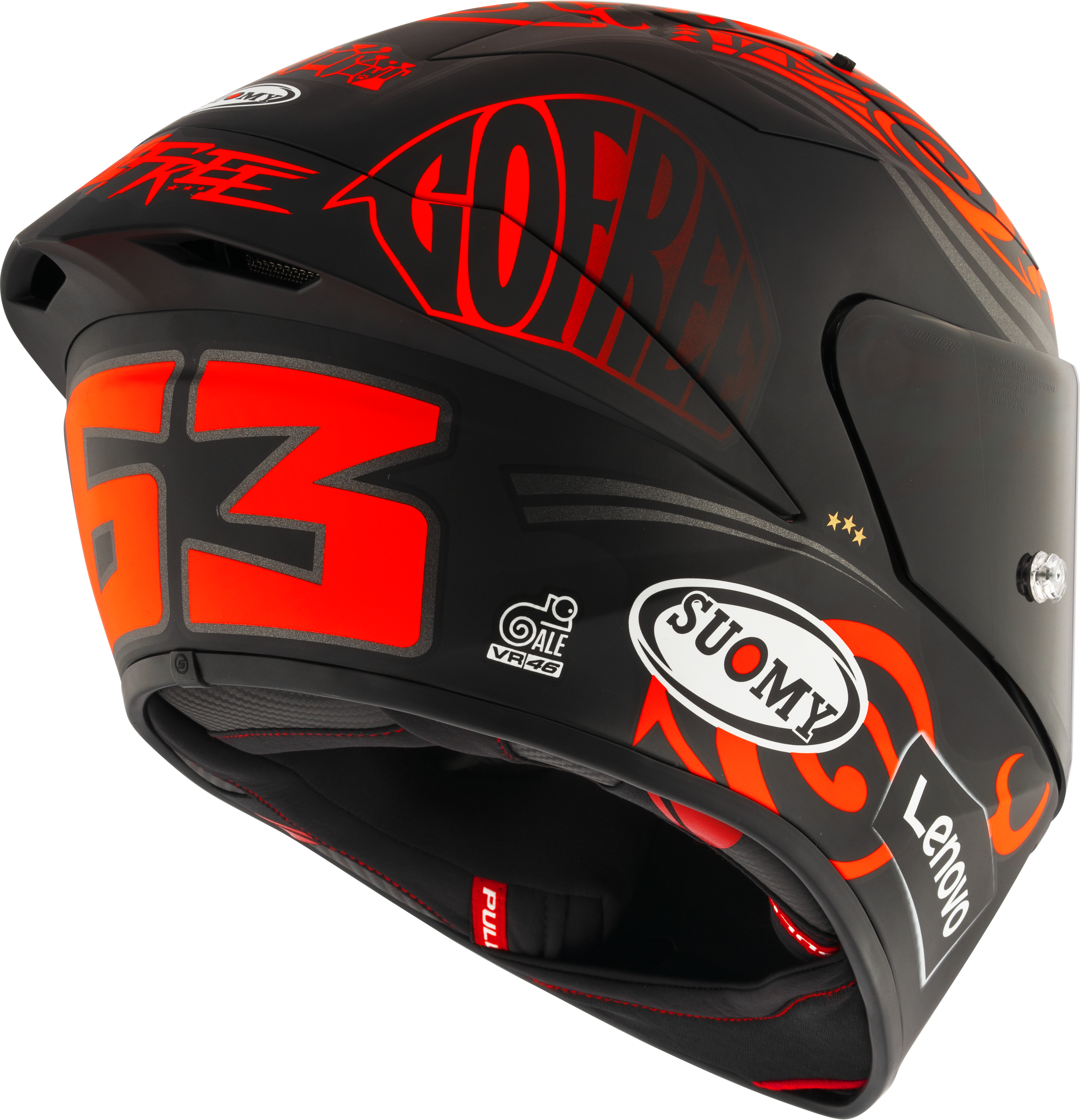 SUOME S1-XR GP Helm Francesco Peppco Bagnaia Replica 2024 K6SX0012
