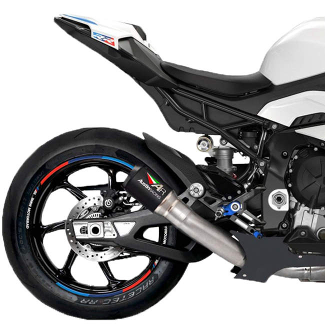 Austin Racing Slip-On (GP1R/GP2R/V3) + Tubo de reemplazo de CAT BMW S1000RR K67 (19-25)