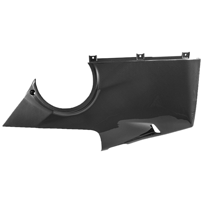 Side part right below Carbon Fullsix Ducati Panigale V4/S/R (18-21)