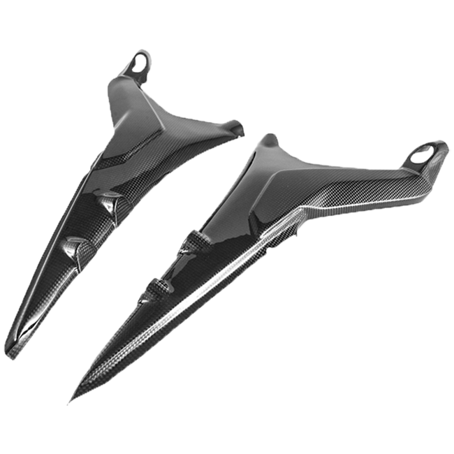 Heck frame covers Carbon Fullsix Ducati Panigale V4/S/R (18-24)