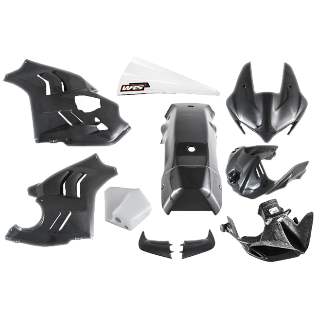 Set completo de revestimiento SBK Carbon Fullsix Ducati Panigale V4/S/R (22-24)