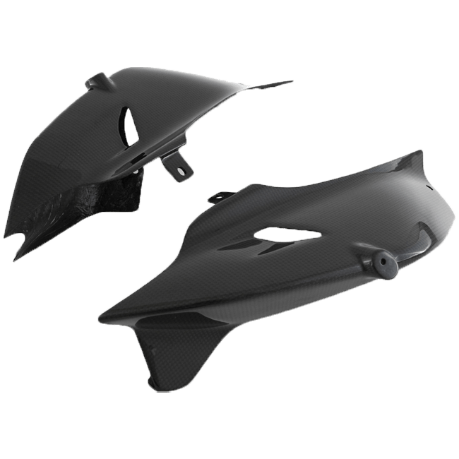 El centro de cubierta trasera + debajo del carbono de la carrera Fullsix Ducati Panigale V4/S (2025)