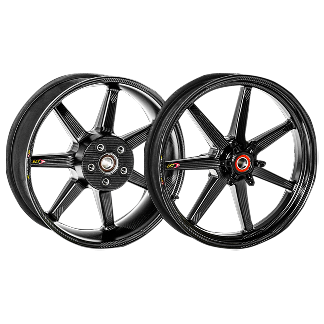 BST MAMBA 7 TEK carbon rims set BMW M1000RR K66 (21-25)