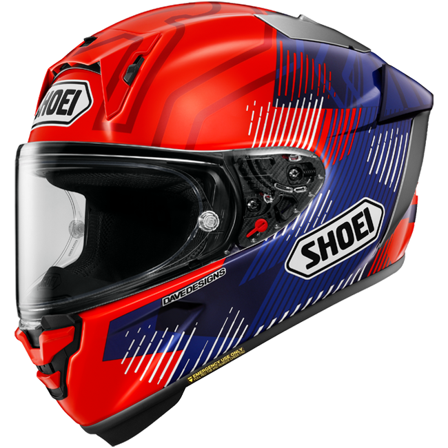 Shoei X-Spr Pro Helm Márquez8 TC-1 Marc Márquez Réplica 2024