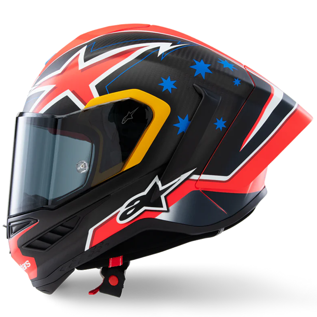 Alpinestars Supertech R10 Helm Edición limitada Jack Miller Réplica 2024 8200725-7226