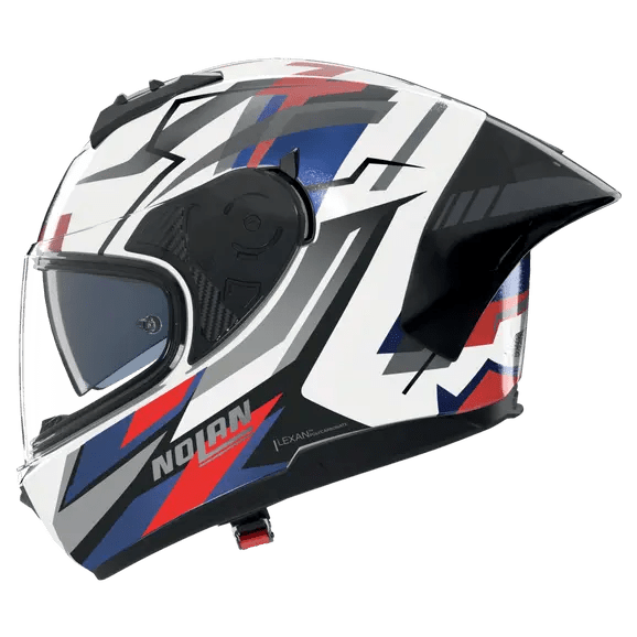 is the nolan helmet dot approved Nolan N60-6 Sport Corsa 355 – White Blue Red Helmet ECE 22.06