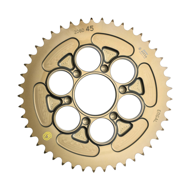 Sitta Aluminium Sprocket Ducati Panigale V4/S/R (18-24) (206D) – 37-46 Teeth, 520/525 Pitch