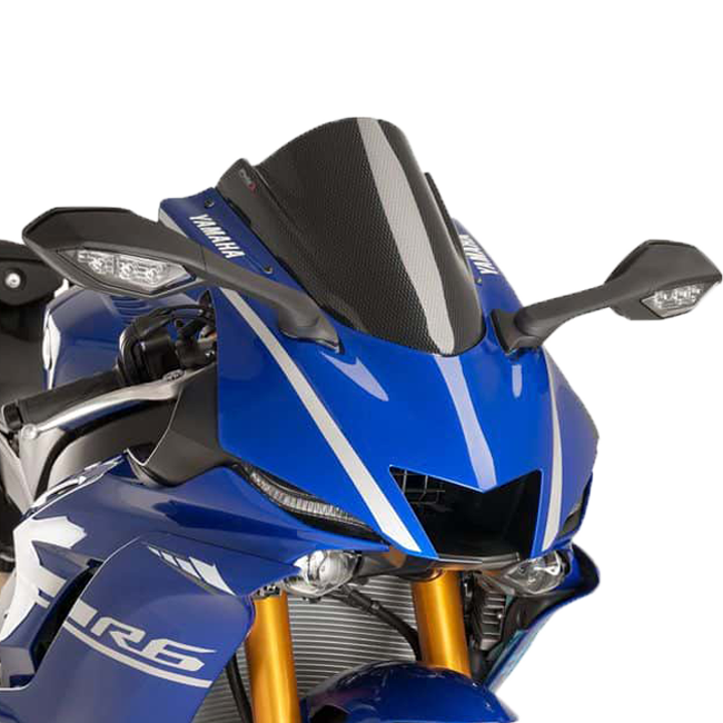Puig Z-Racing Windshield Yamaha YZF-R6 RJ27 (17-25) 9723