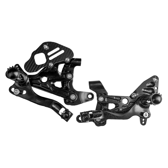 Footrest system Evo Spider Racing Ducati Panigale V4/S/R (18-24) 10.D181