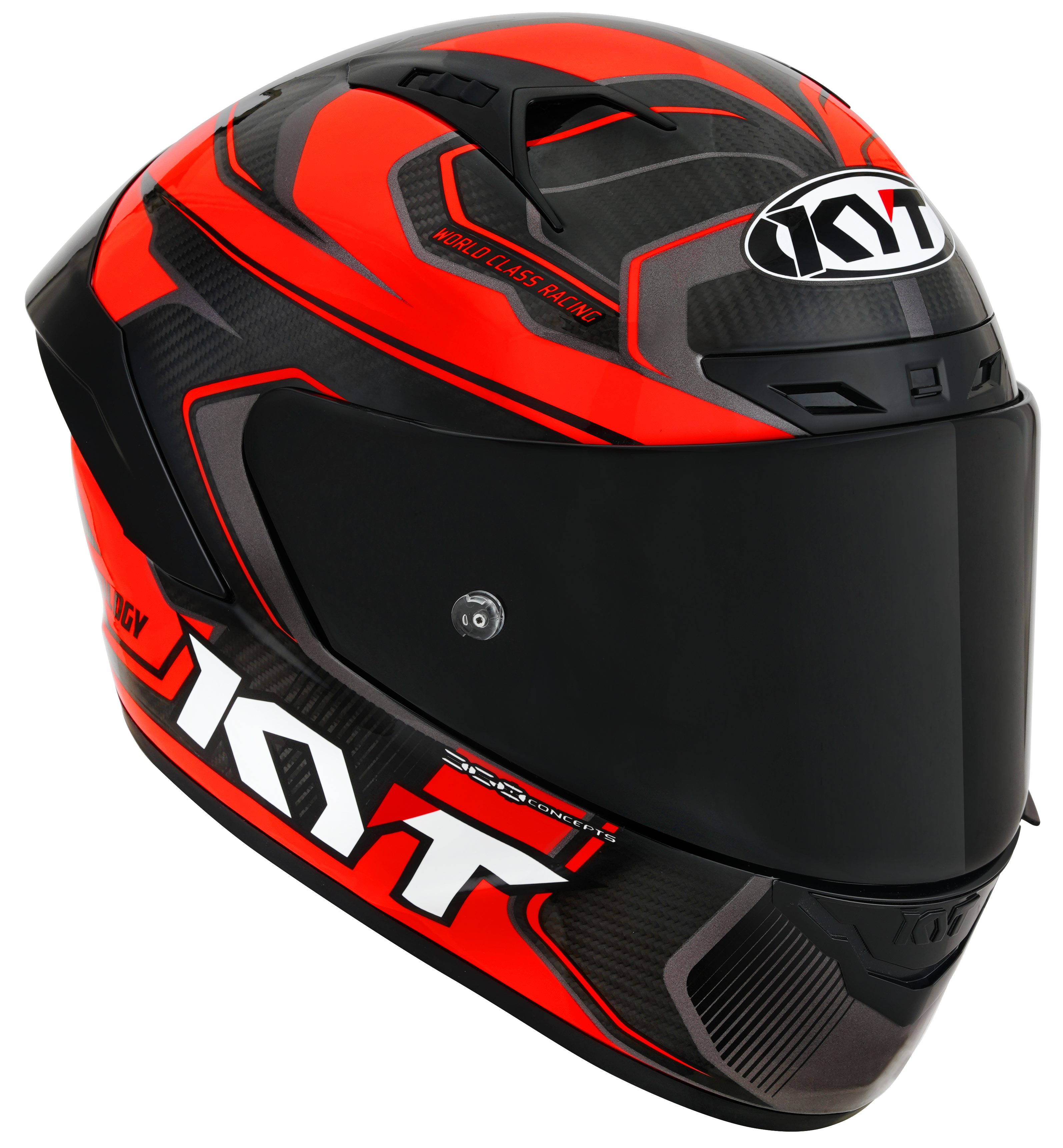 Kyt NZ-Race Helm Competencia de carbono Glojed Red Y6NZ0018