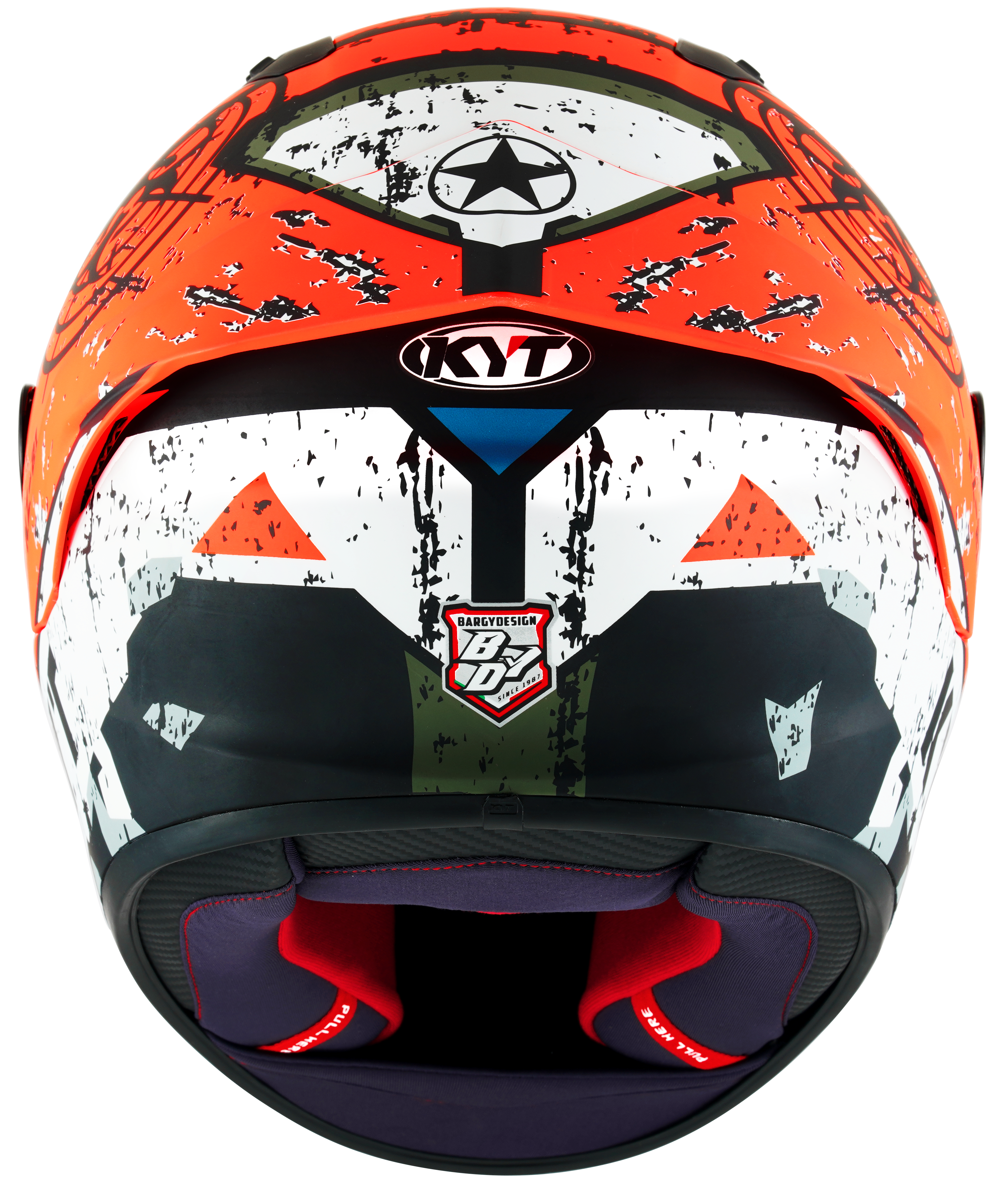 Kyt NZ-Race Helm Blazing Matt Rot Y6NZ0019