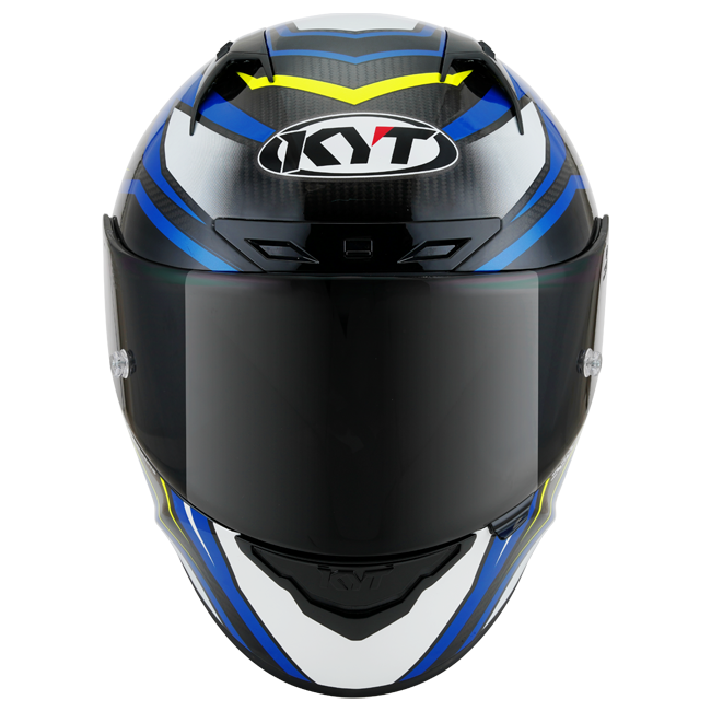 Kyt NZ-Race Telma de carbono Stride Blue Glossy Blue/White Y6NZ0024