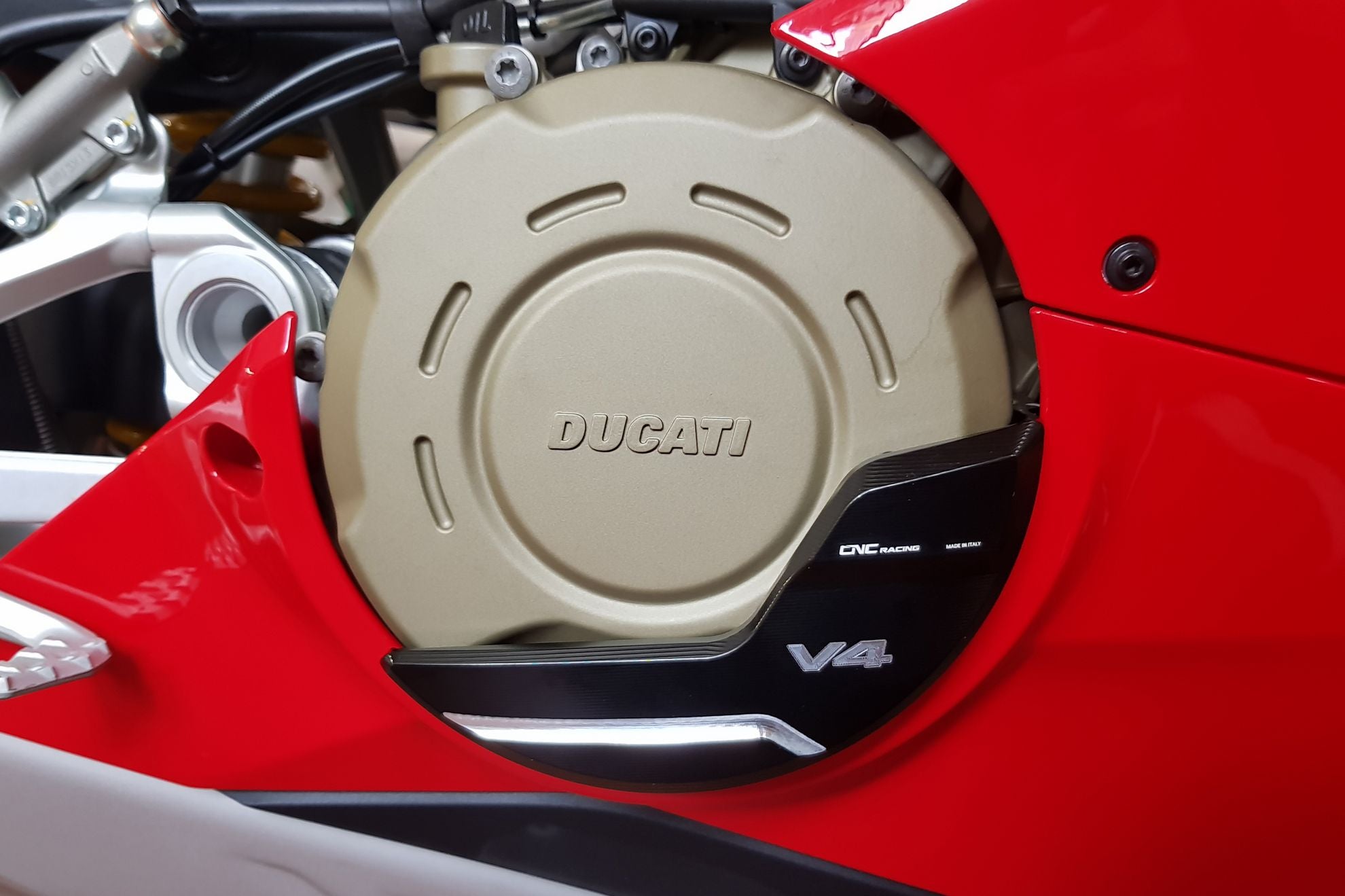 Aluminium Kupplung Protektor Schutzabdeckung CNC Racing Ducati Panigale V4/S (2025) PR310