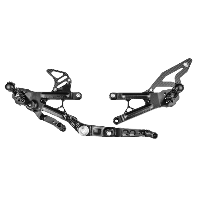 Footrest system Evo Spider Racing Yamaha YZF-R6 RJ25 (17-25) 10.Y145