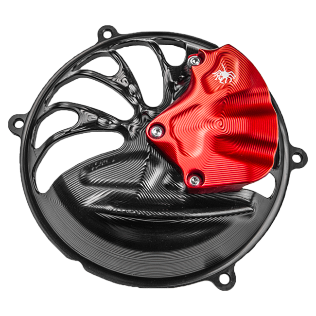 Trockenkupplung Abdeckung + Airflow Booster Spider Ducati Panigale V4 R (19-24) 20.D205