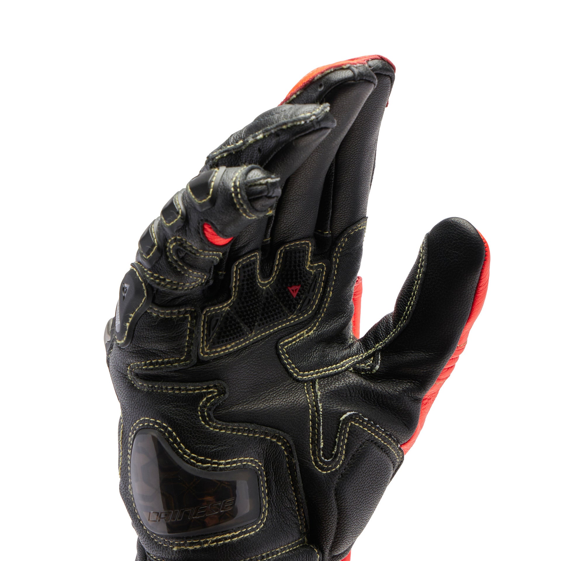 Dainese Full Metal 7 Racing Motorcycle Guantes de cuero | Hombres | Negro/rojo | 201810001462800