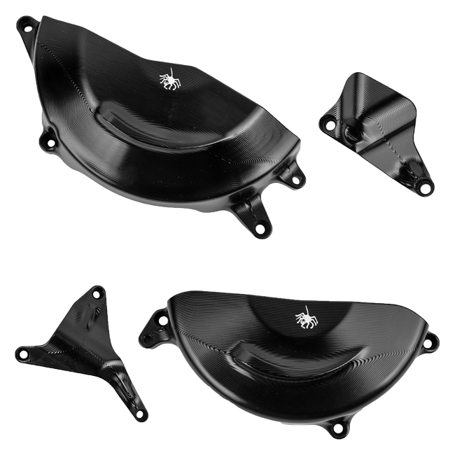 Aluminum motor protective lid of Spider Aprilia RS 660 (20-25) 20.A225
