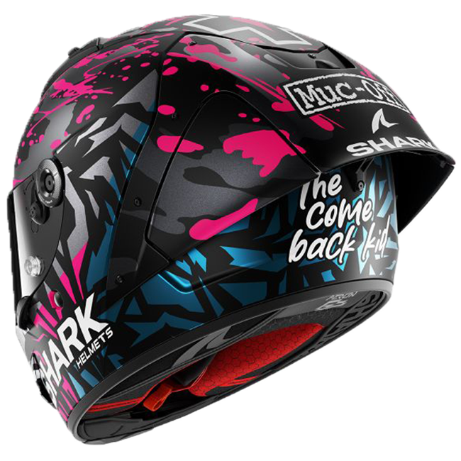 Shark Aeron GP Casco FIM 1 Racing Réplica de Scott Redding 2025