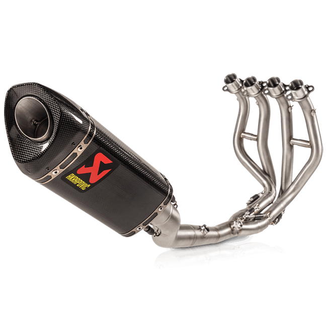 Línea de carreras Akrapovic Acero inoxidable Kawasaki ZX-4RR (23-25) S-K2R3-APC