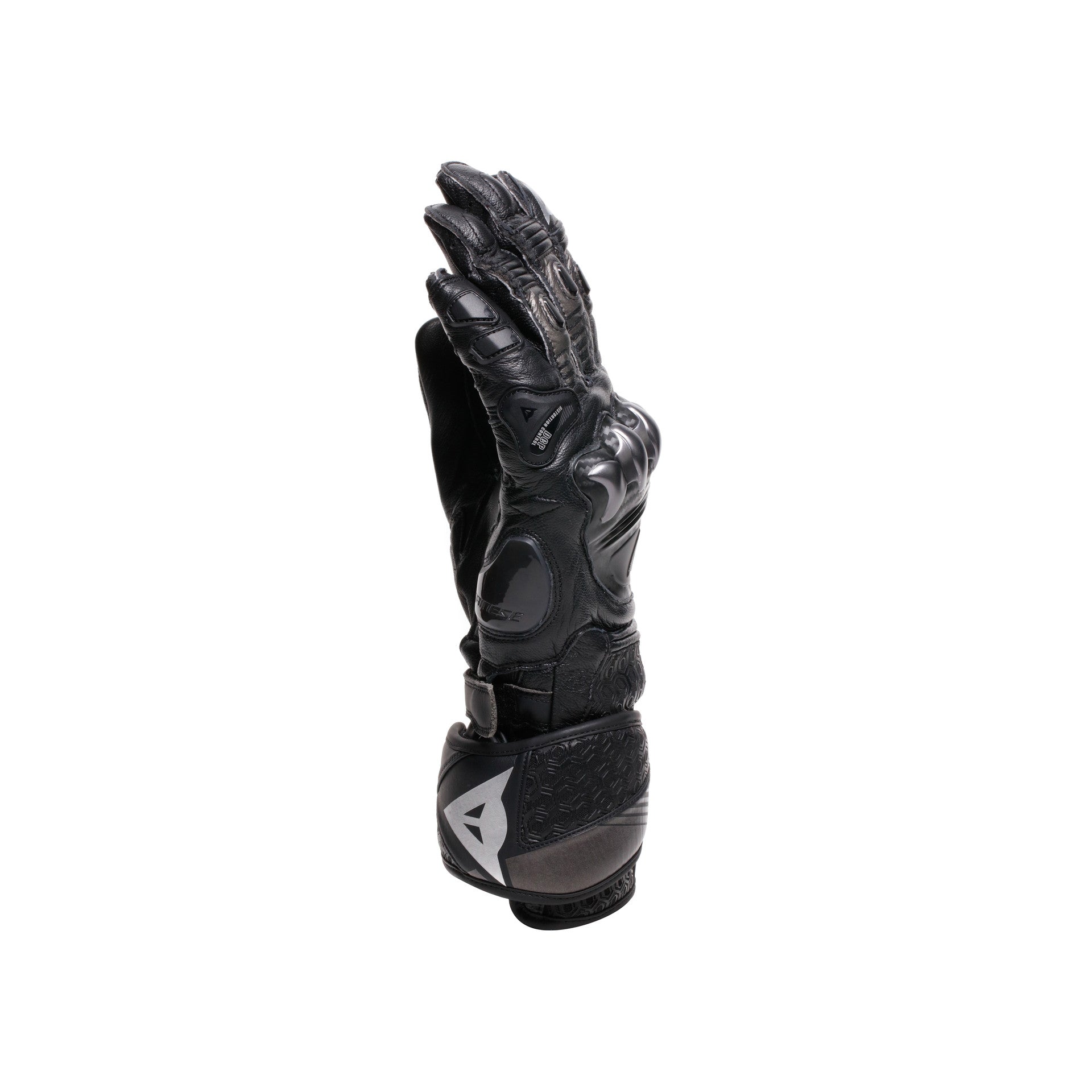 Guantes de cuero de motocicleta Dainese Fiero Racing | Hombres | Negro | 201810002560400