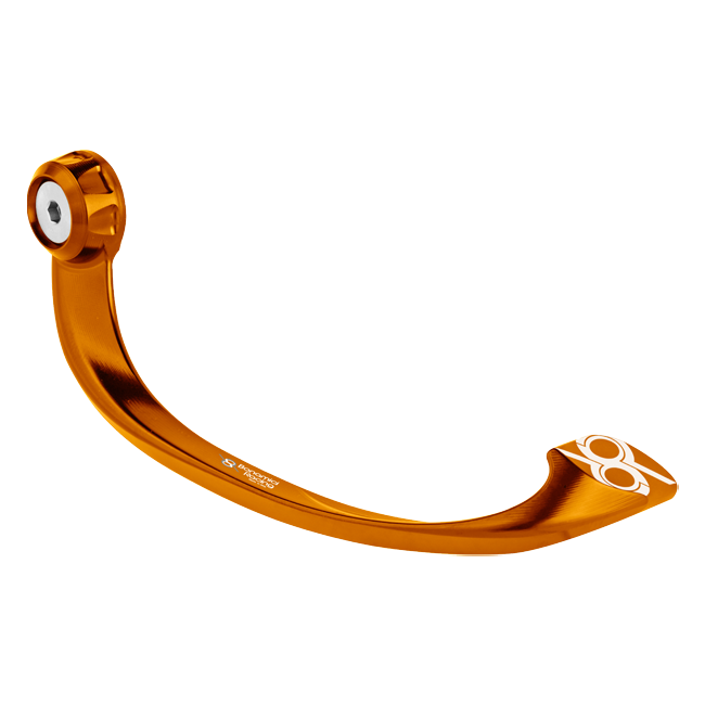 Aluminum Brake Lever Guard Evo-brake lever protection for OE YAMAHA YZF-R6 (06-25) Bonamici Racing LPRR2