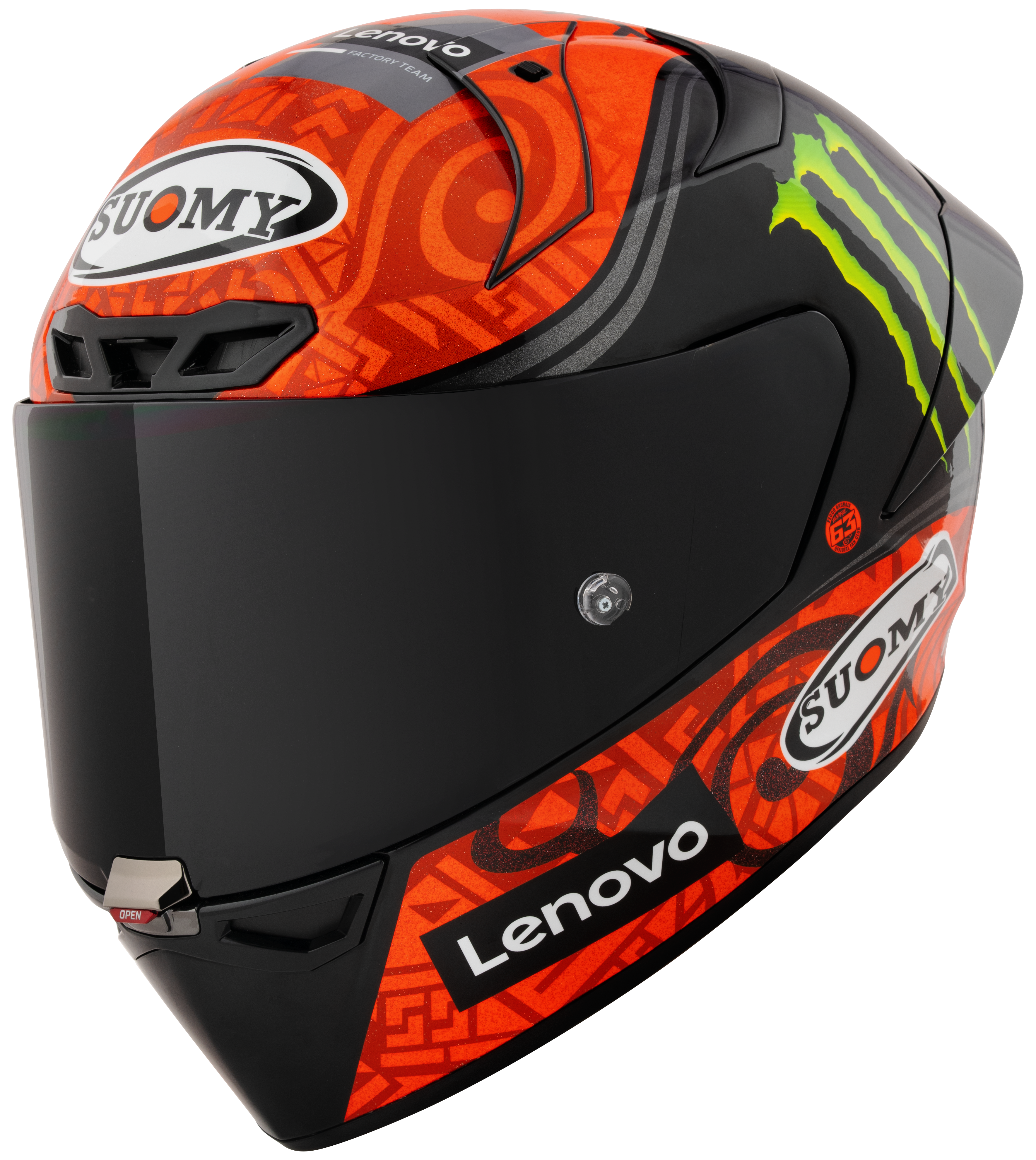 SUOME S1-XR GP Helm Francesco Peppco Bagnaia Monster Replica 2023 K6SX0001