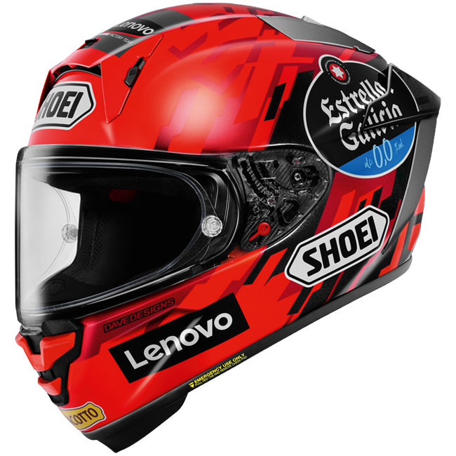 Shoei X-SPR Pro Marquez 93 レプリカ 2025 – レーシングヘルメット Shoei X-SPR Pro Marquez 93 レプリカ 2025 – レーシングヘルメット