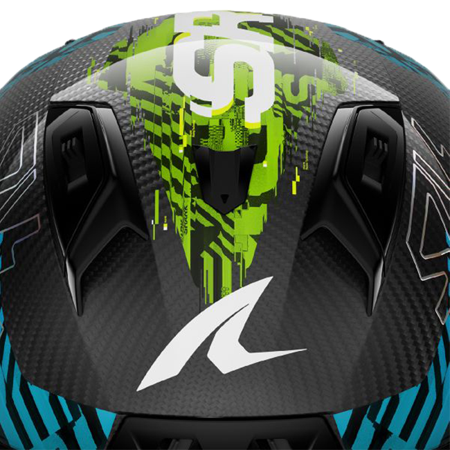 Shark Aeron GP Casco FIM 2 Racing Speed-VIBE DBG