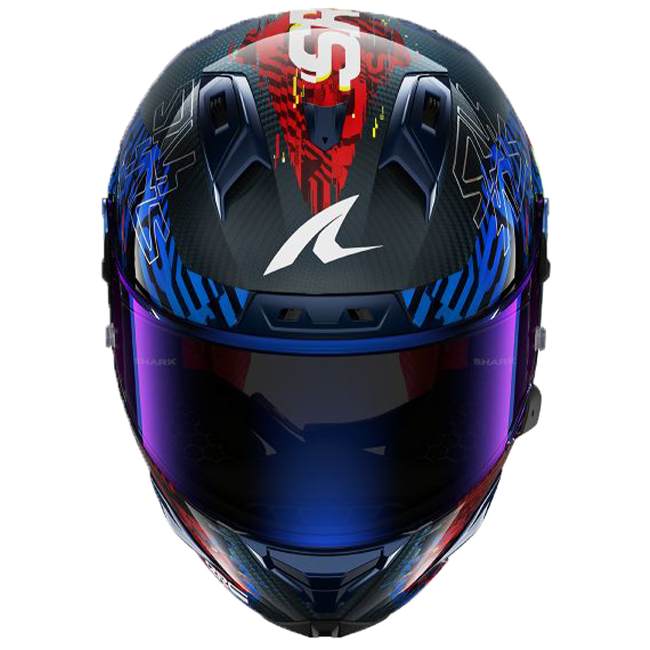 Casco Shark Aeron GP FIM 2 Racing Speed-VIB DBR