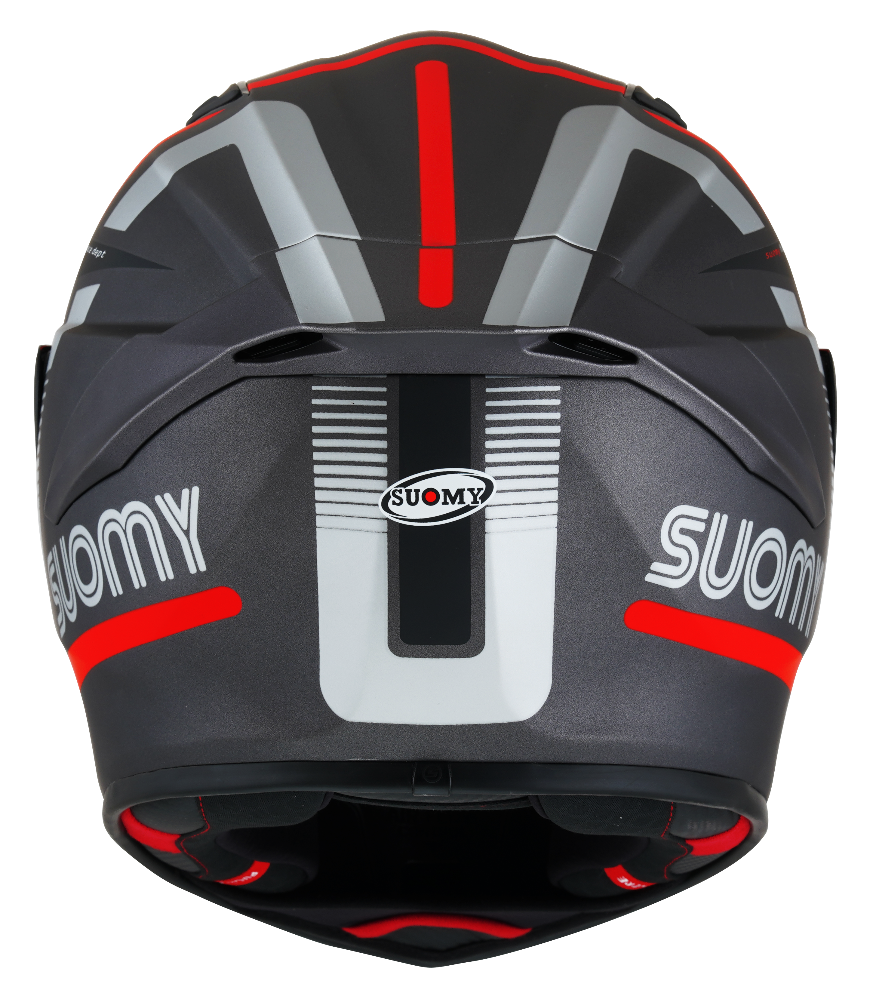 Suomy Track-1 timón noventa y siete pistola Matt Metal/Rot K6T10002