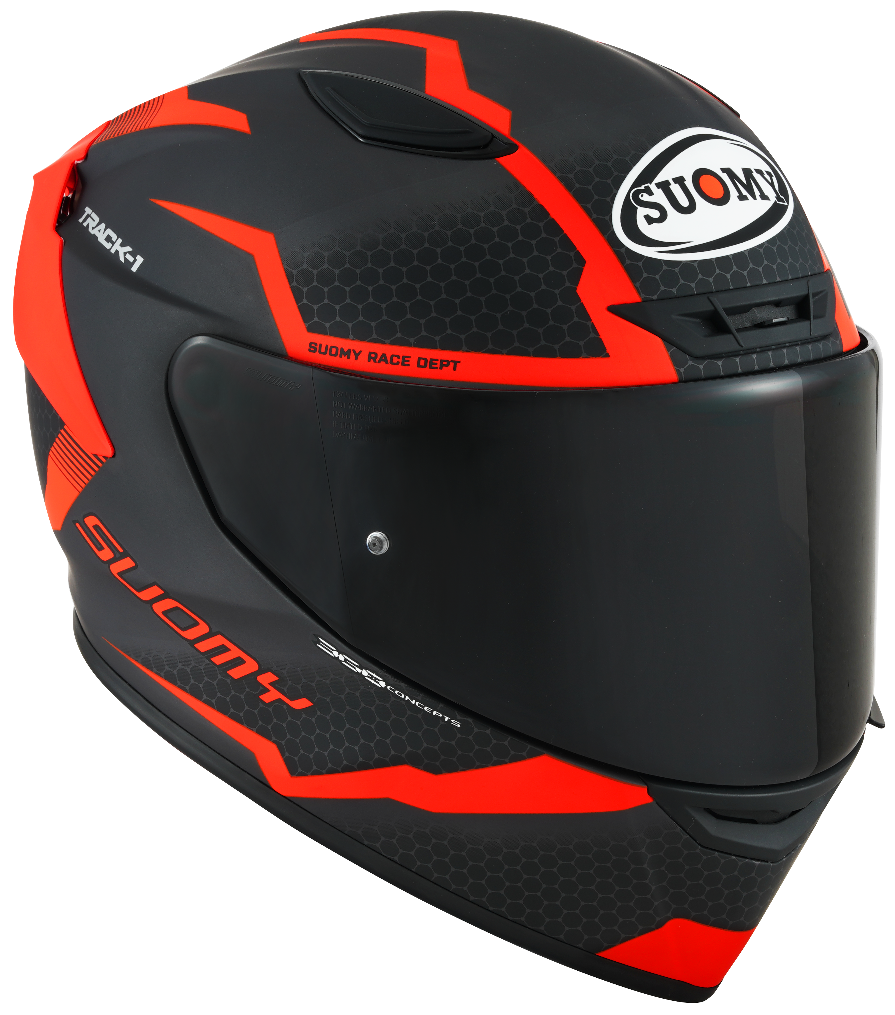 Reazione del timone del track-1 sumy rosso/antracite Matt K6T10007
