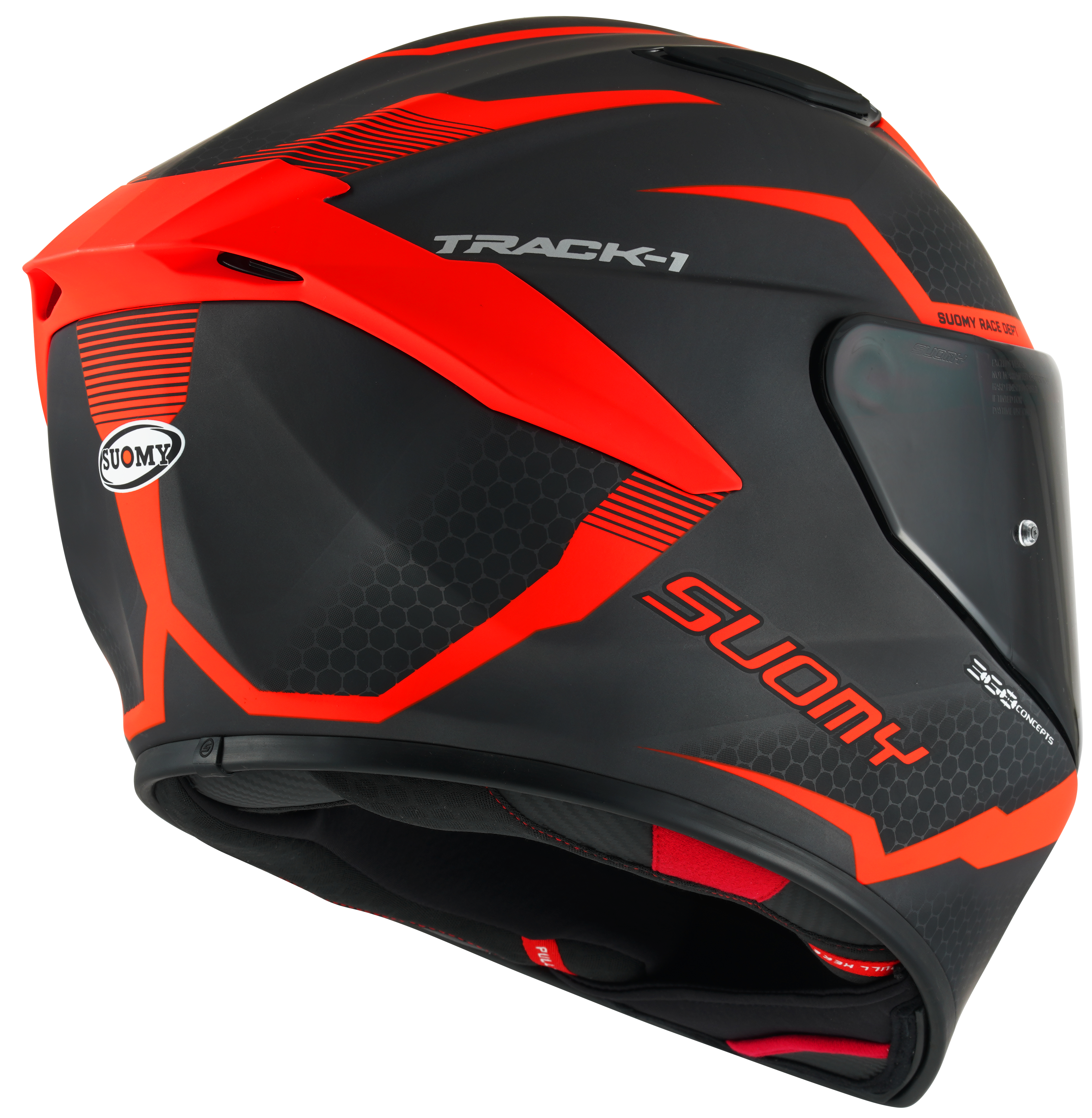 Reazione del timone del track-1 sumy rosso/antracite Matt K6T10007