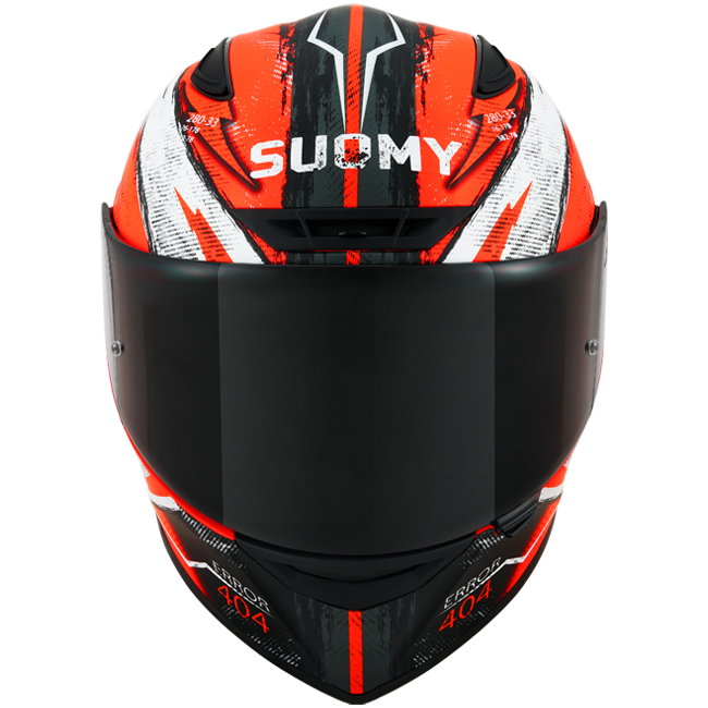 Suomy Track-1 Helm 404 Matt Orange Fluo K6T10009