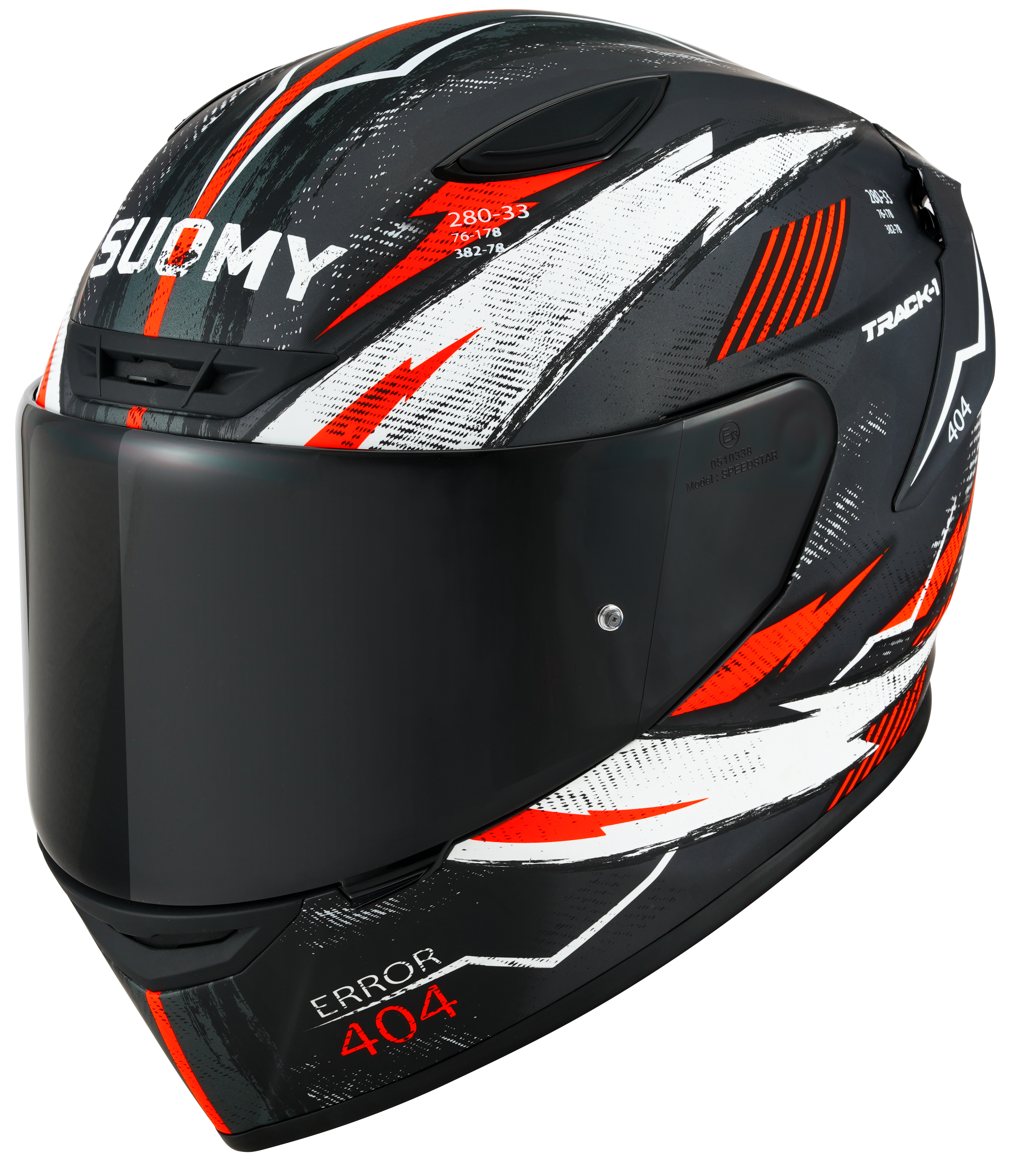 Suomy Track-1 Helm 404 Matt Anthracite K6T10011