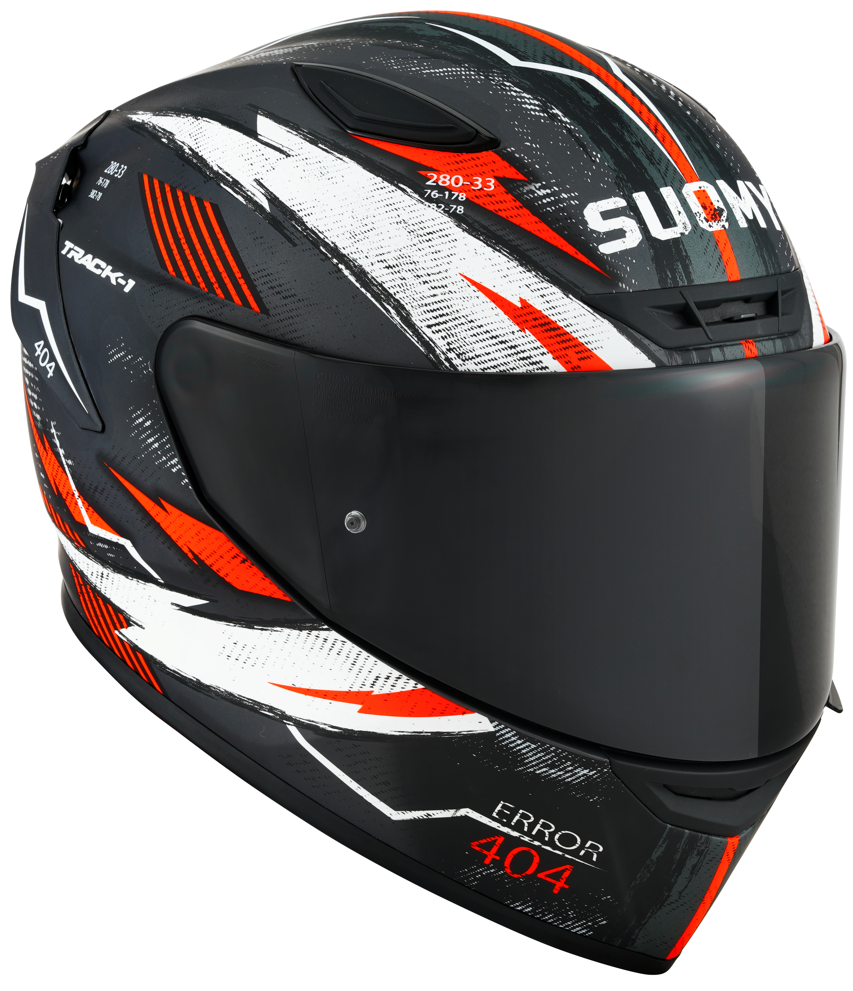 Suomy Track-1 Helm 404 Matt Anthracite K6T10011