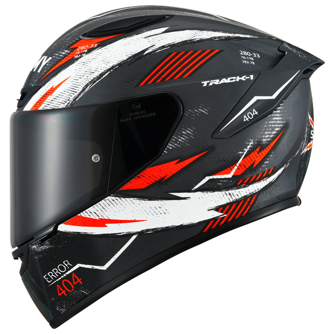 Suomy Track-1 Helm 404 Matt Anthracite K6T10011