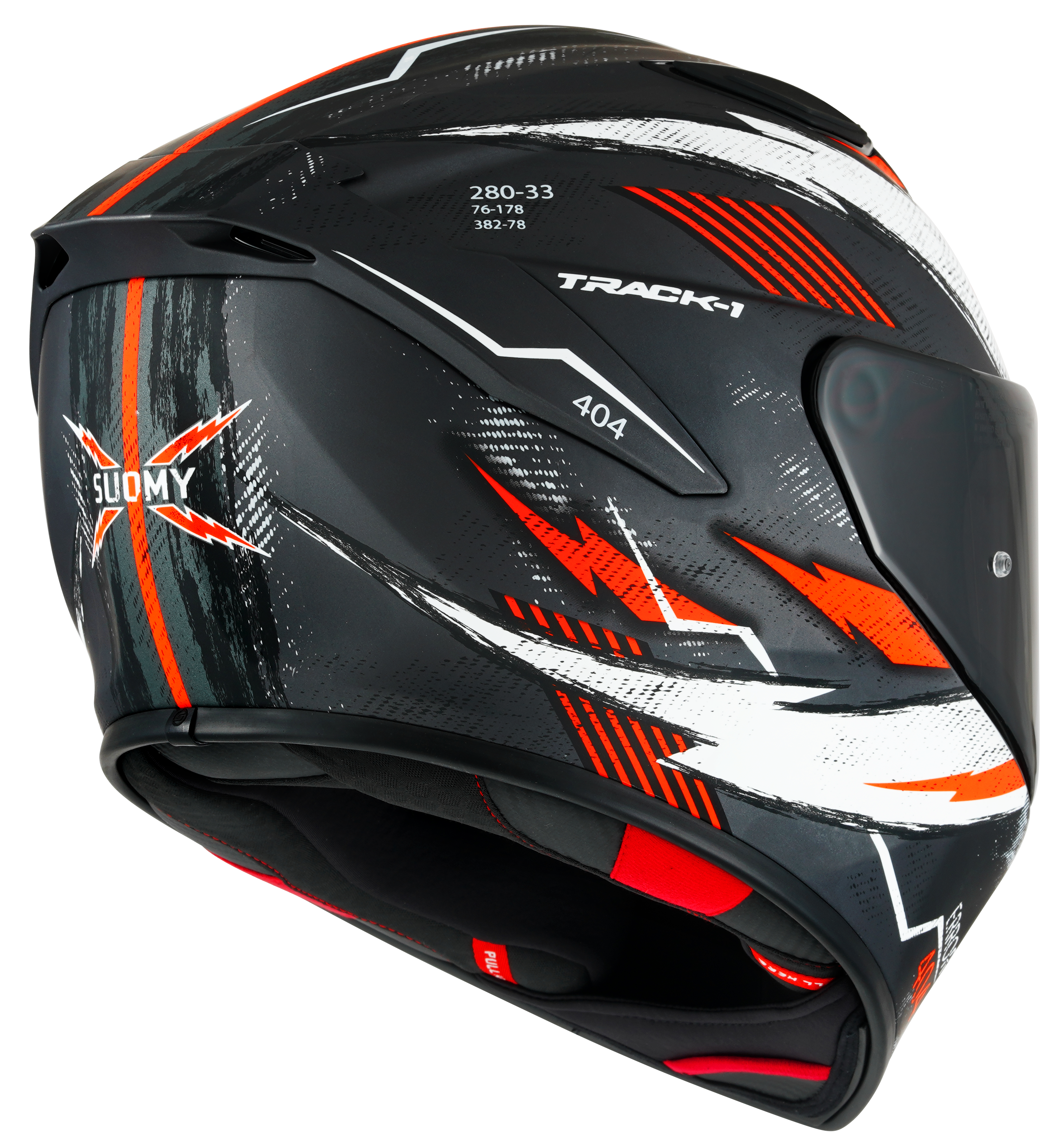 Suomy Track-1 Helm 404 Matt Anthracite K6T10011