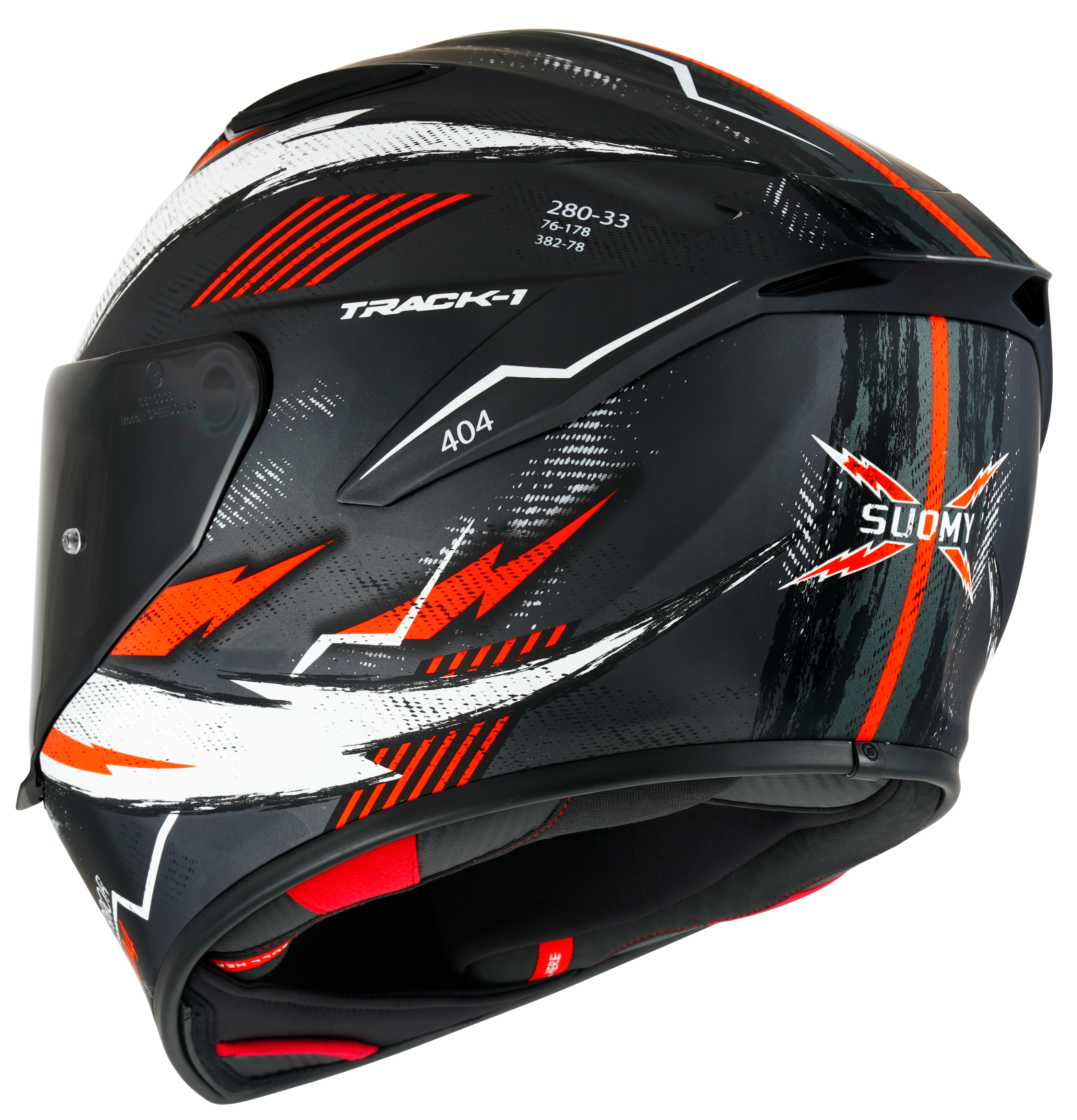 Suomy Track-1 Helm 404 Matt Anthracite K6T10011