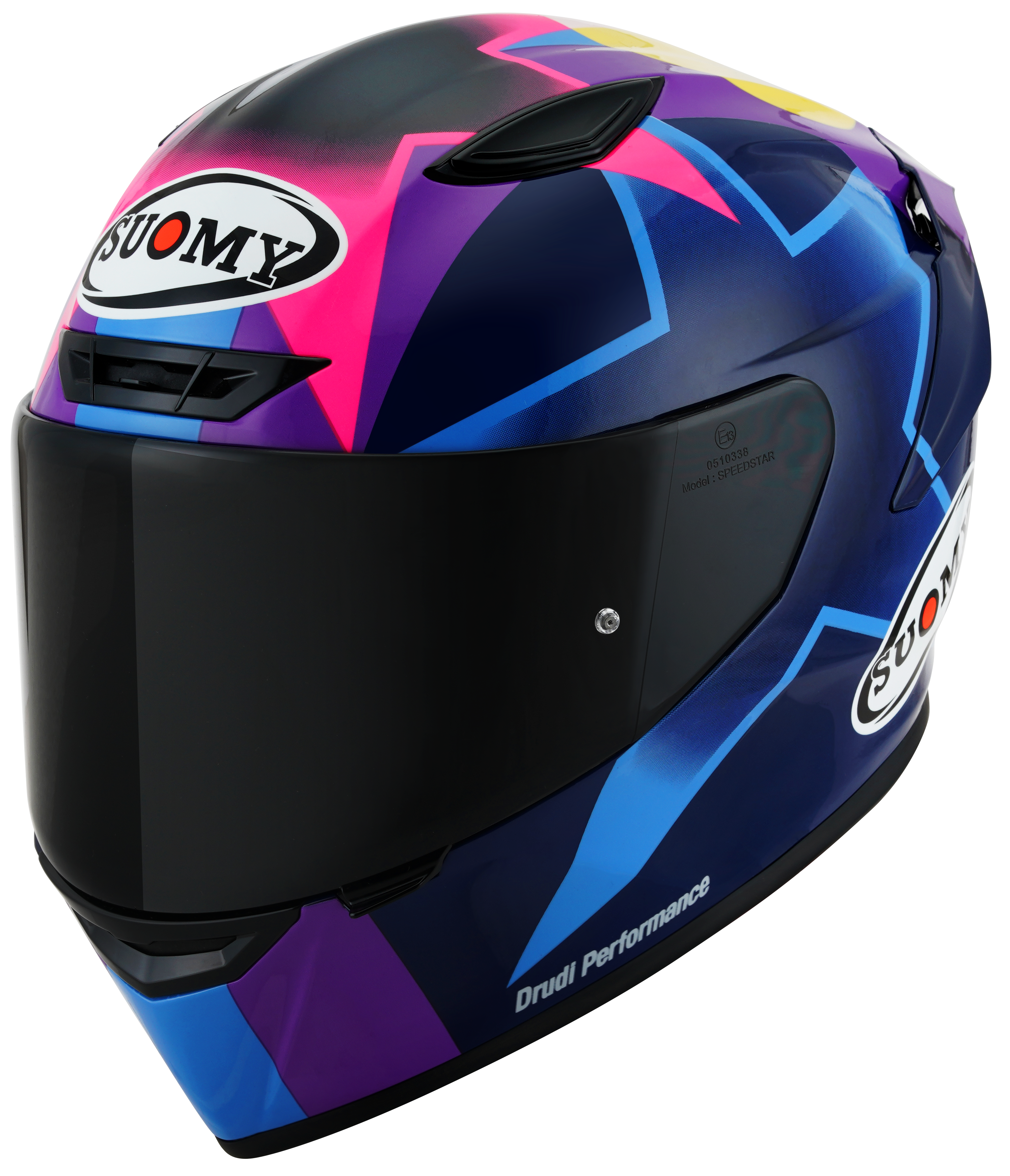 Suomy Track-1 Helm Enea Bastianini 2021 Réplica K6T10012