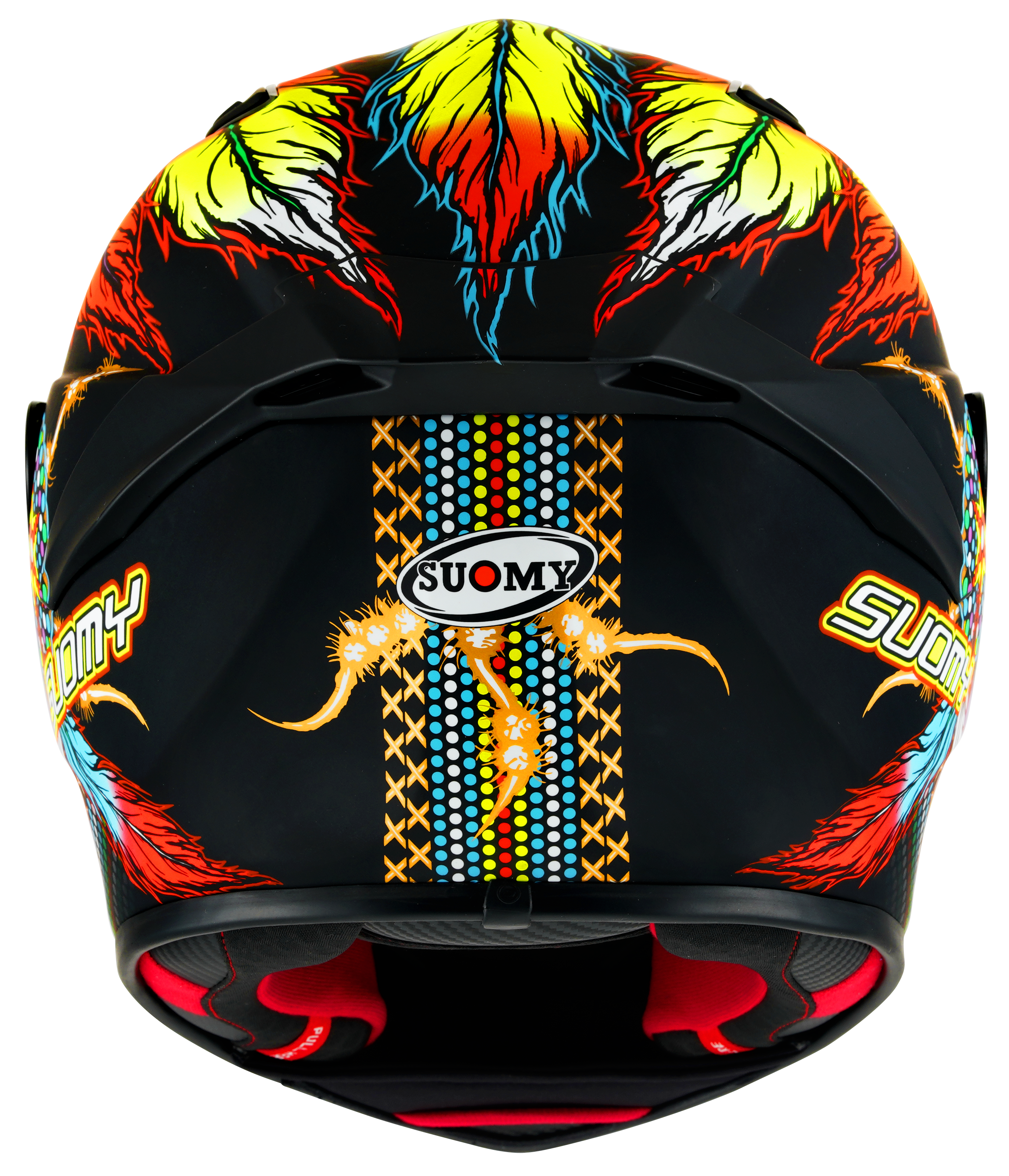 Suomy Track-1 Helm Chiefain Matt Black K6T10014