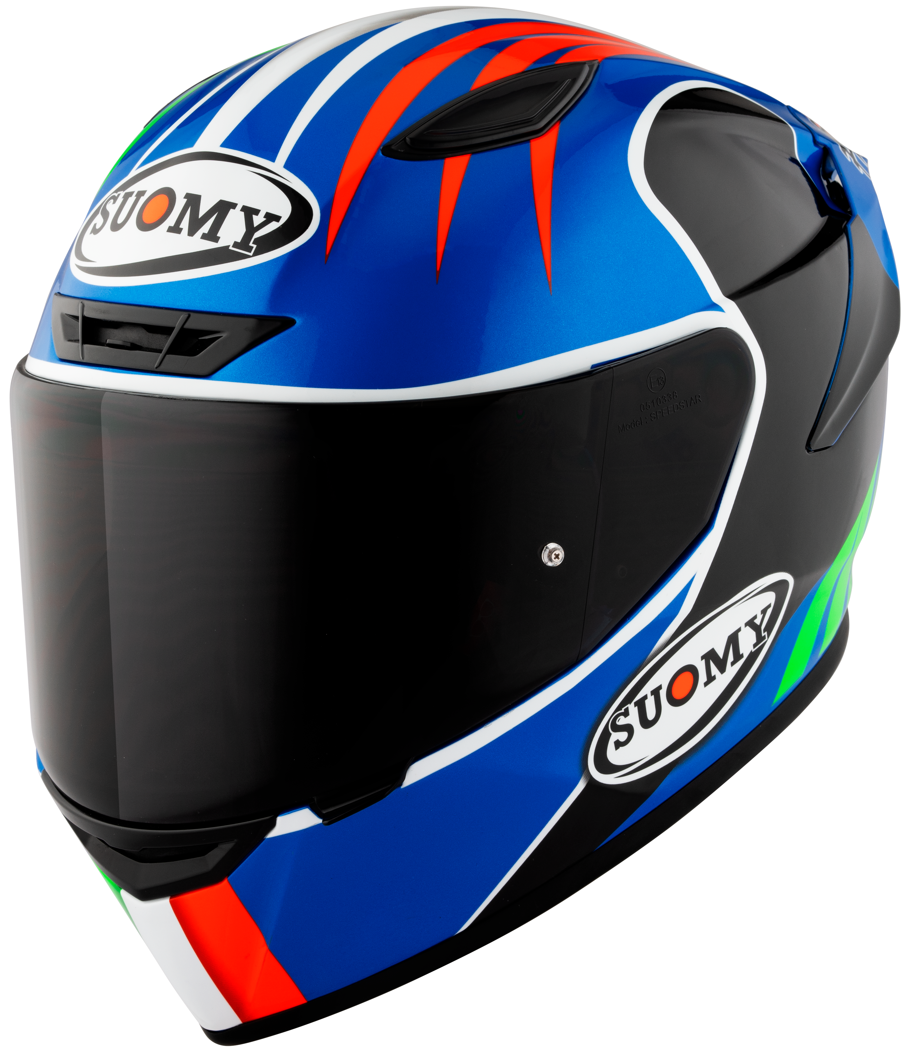 Suomy Track-1 Helm Francesco Pecco Bagnaia Mugello 2022 Réplica K6T10016