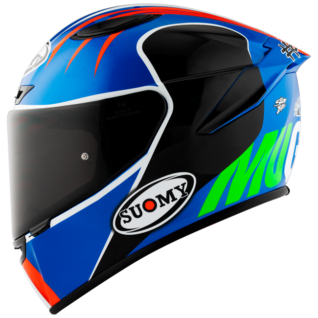 Suomy Track-1 Helm Francesco Pecco Bagnaia Mugello 2022 Réplica K6T10016