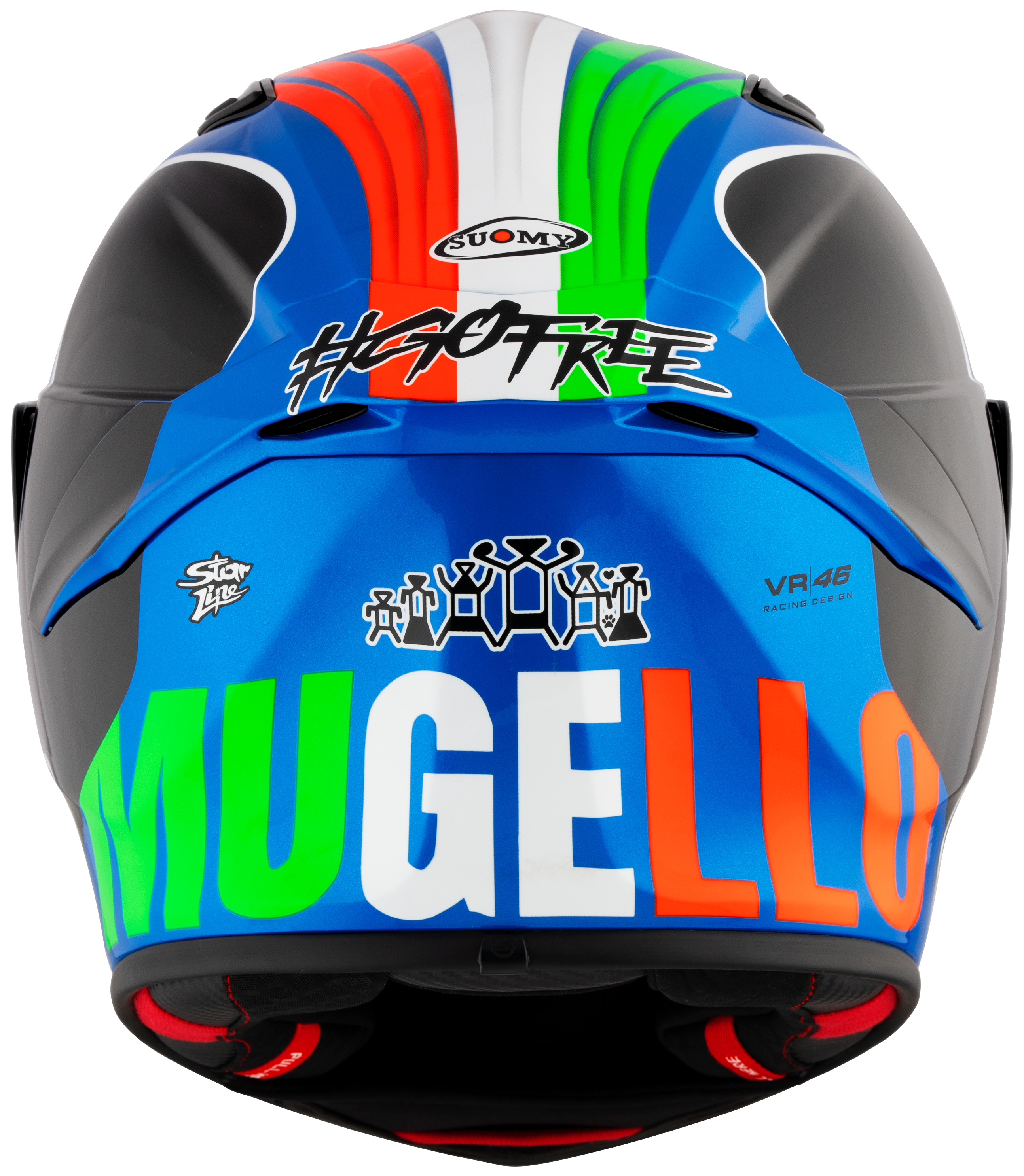 Suomy Track-1 Helm Francesco Pecco Bagnaia Mugello 2022 Réplica K6T10016