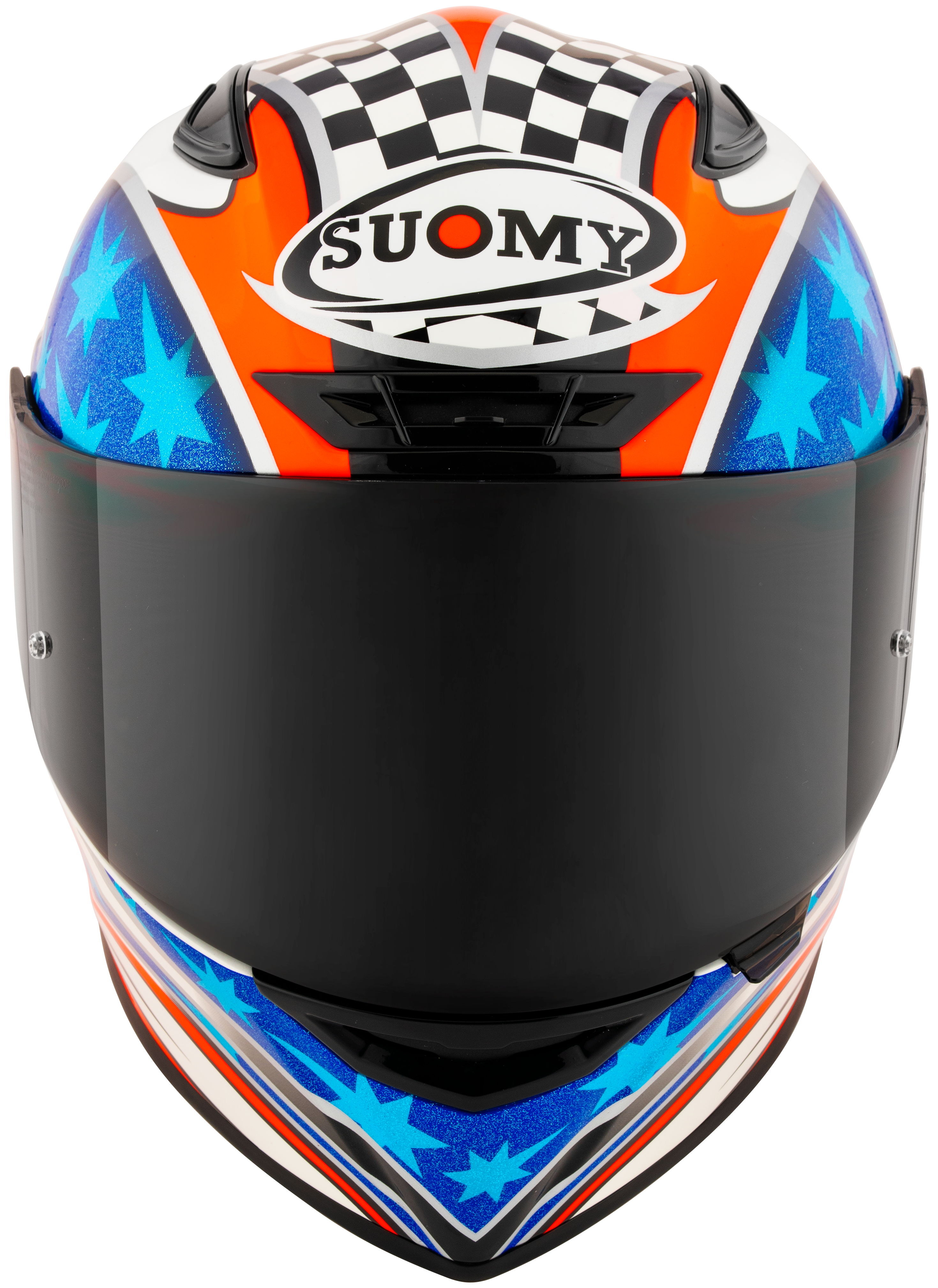 Suomy Track-1 Helm Troy Bayliss 2002 Réplica K6T10018