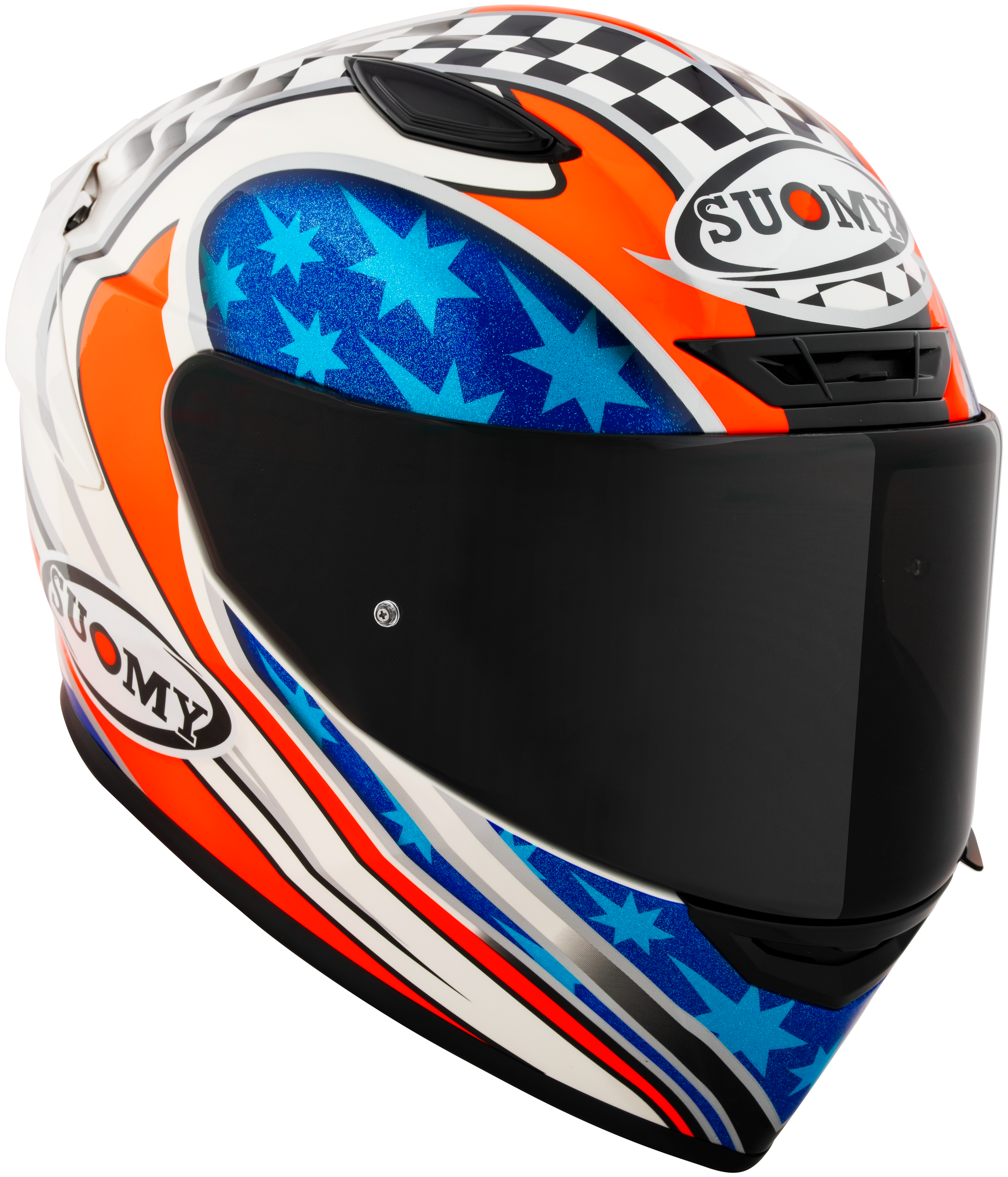 Suomy Track-1 Helm Troy Bayliss 2002 Réplica K6T10018