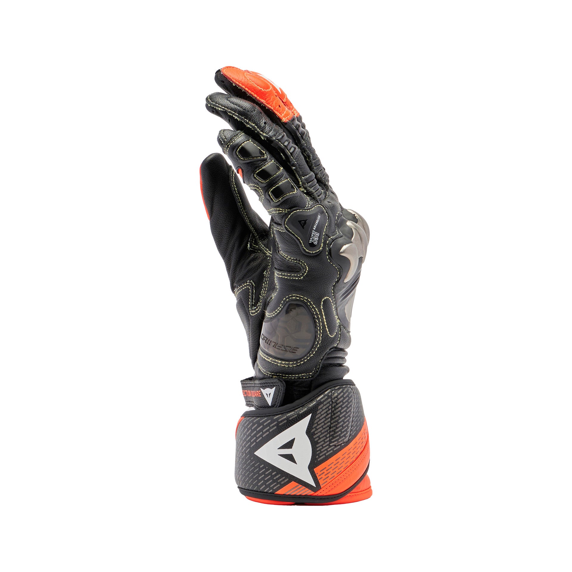 Dainese Full Metal 7 Racing Motorcycle Guantes de cuero | Hombres | Negro/rojo | 201810001462800