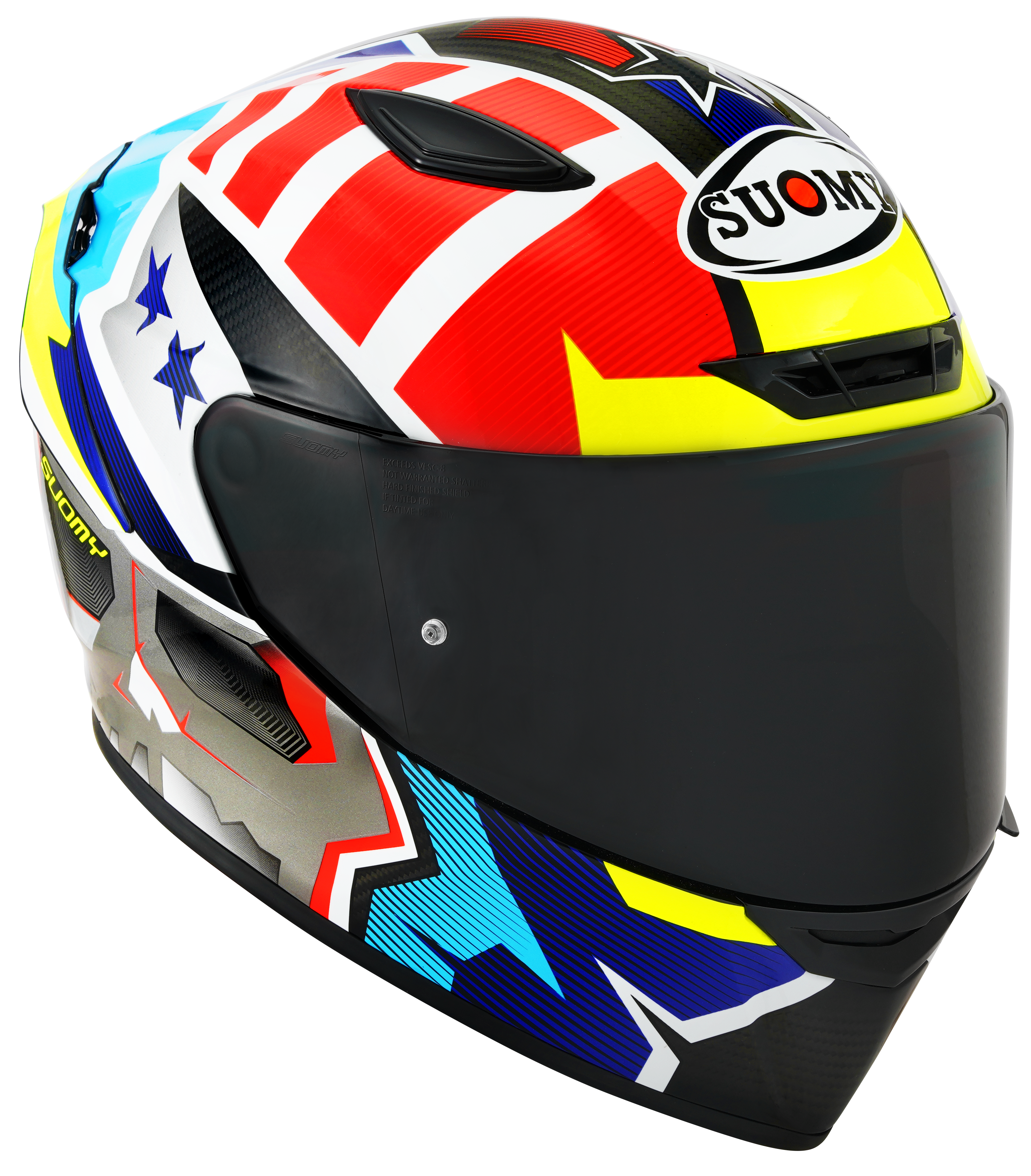 Suomy tx-pro timón de carbono más alto K6TX0002