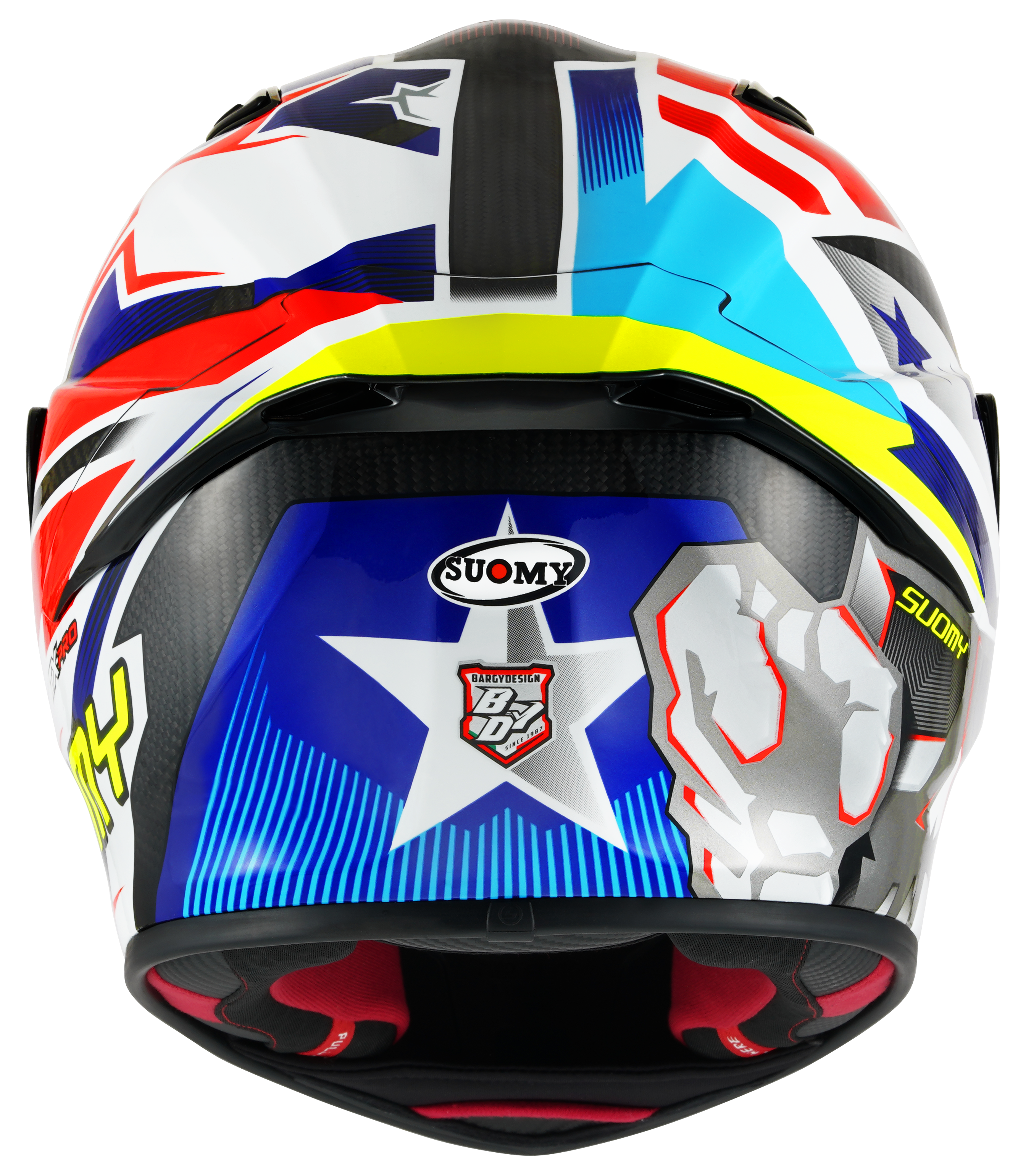 Suomy tx-pro timón de carbono más alto K6TX0002