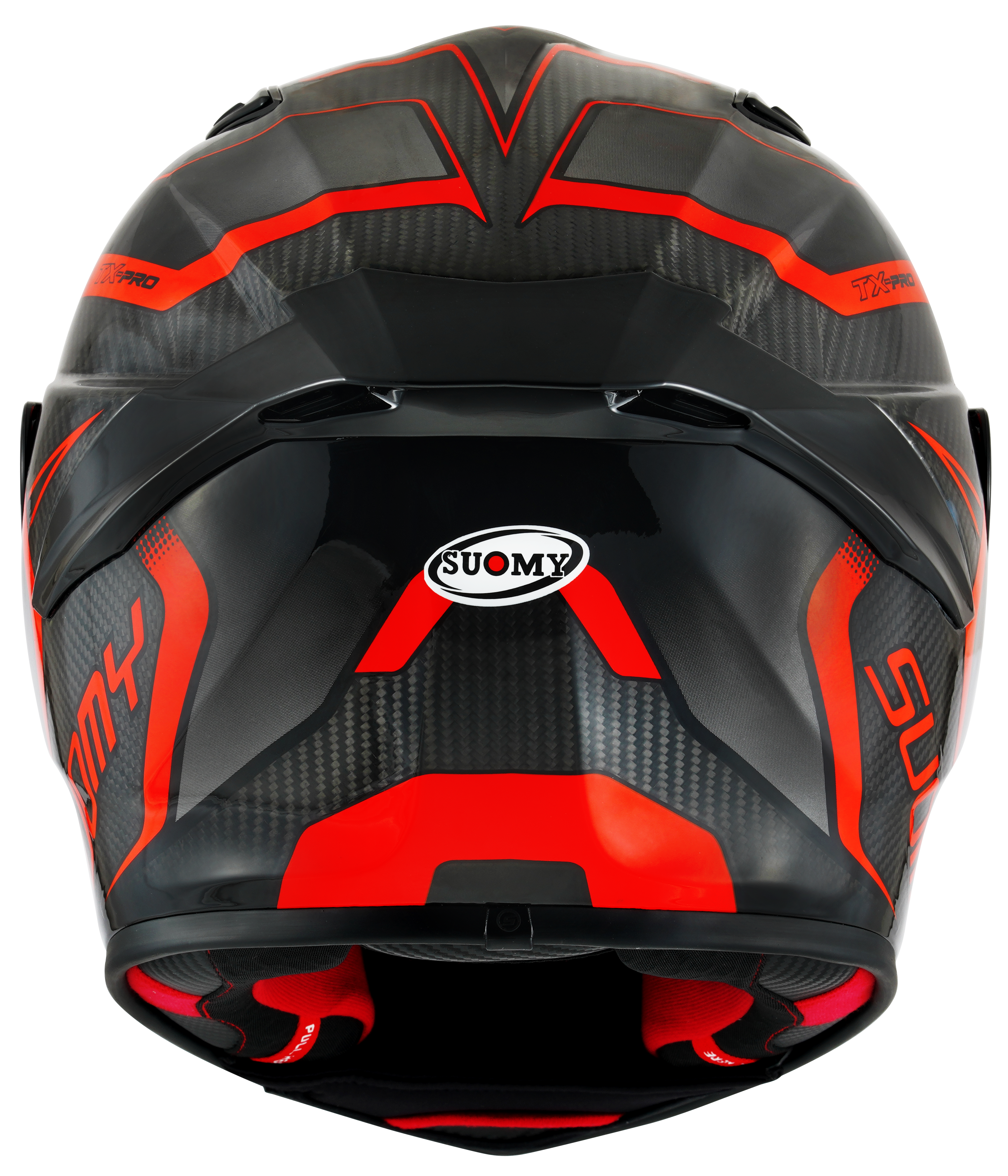 Suomy tx-pro timón de carbono FLURO K6TX0003